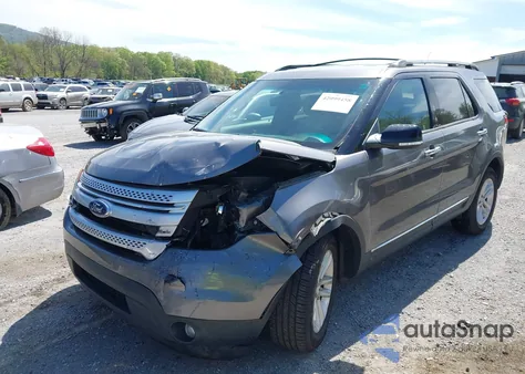 2013 Ford Explorer Xlt from USA, damaged, VIN 1FM5K7D80DGB75222
